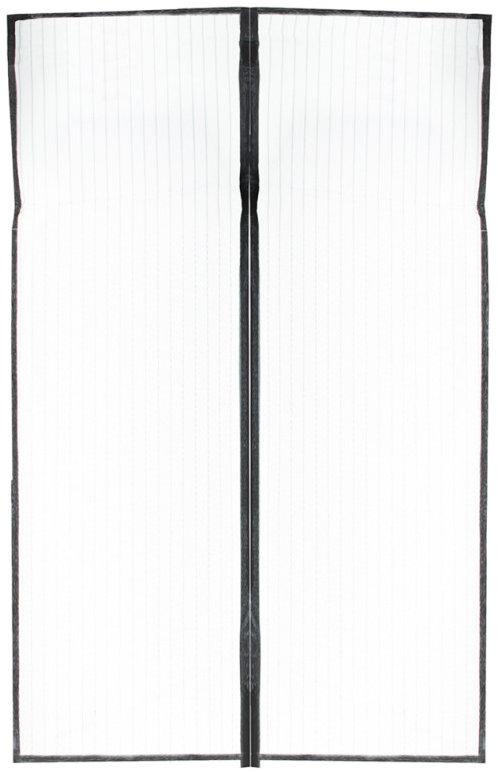 Luaro KX3206 Magnetická síť proti hmyzu na dveře 110 × 220 cm, černá