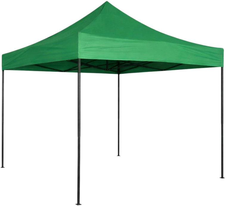 MultiGarden PAW-FG-3X3-9 Zahradní samorozkládací párty stan 3 × 3 m, zelený