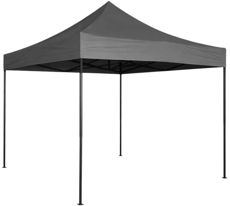 MultiGarden PAW-FG-3X3-4 Zahradní samorozkládací párty stan 3 × 3 m, šedý