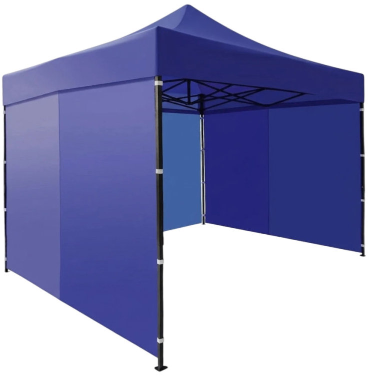 MultiGarden PAW-FGA-3X3-8 Zahradní samorozkládací párty stan 3 × 3 m, modrý