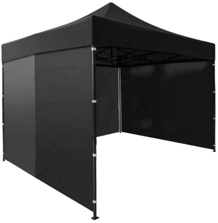 MultiGarden PAW-FGA-3X3-1 Zahradní samorozkládací párty stan 3 × 3 m, černý