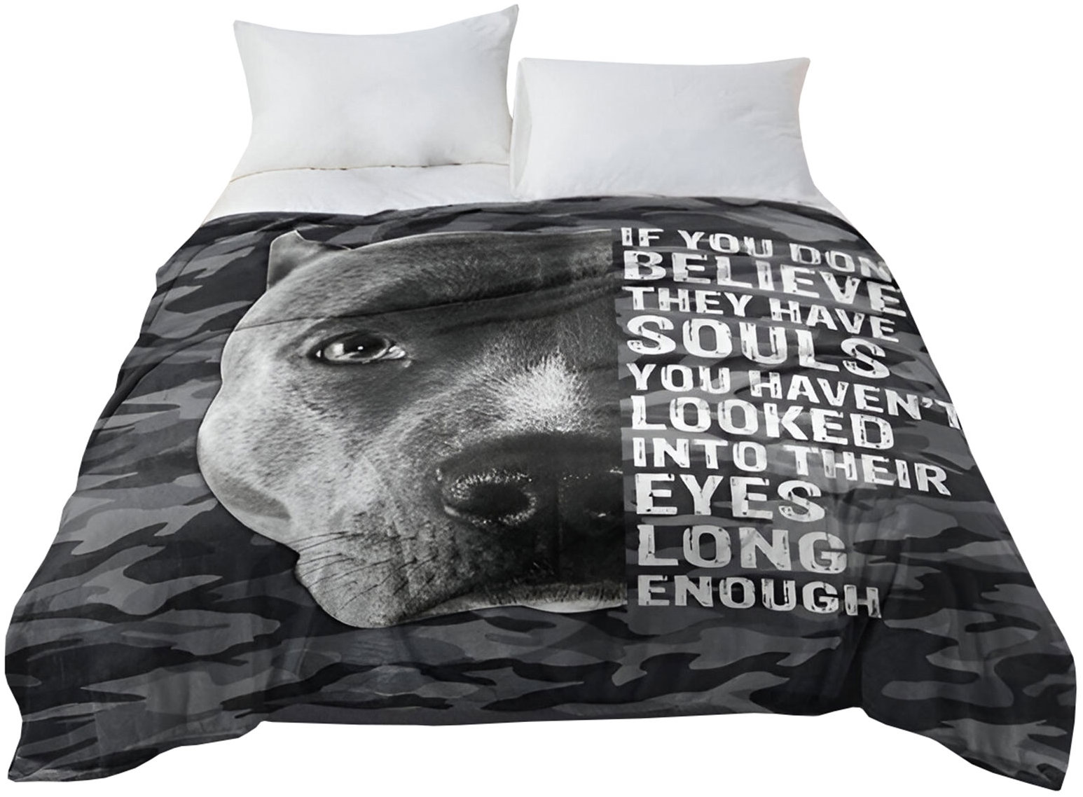 CARBOTEX Hřejivá deka 150 × 200 cm - Americký pitbulteriér