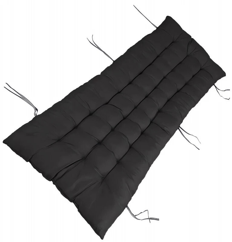 APT AG690F Podsedák na zahradní lehátko 160 × 50 cm černý