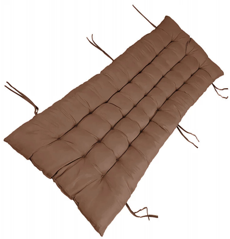 APT AG690I Podsedák na zahradní lehátko 160 × 50 cm hnědý