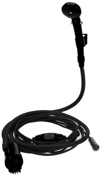 Trizand 27436 Sprcha přenosná s čerpadlem 2200 mAh, IPX8 / IPX4, USB
