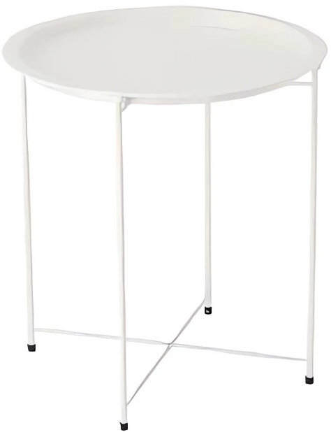 Verk 27492 Konferenční stolek kulatý 47 cm, bílý