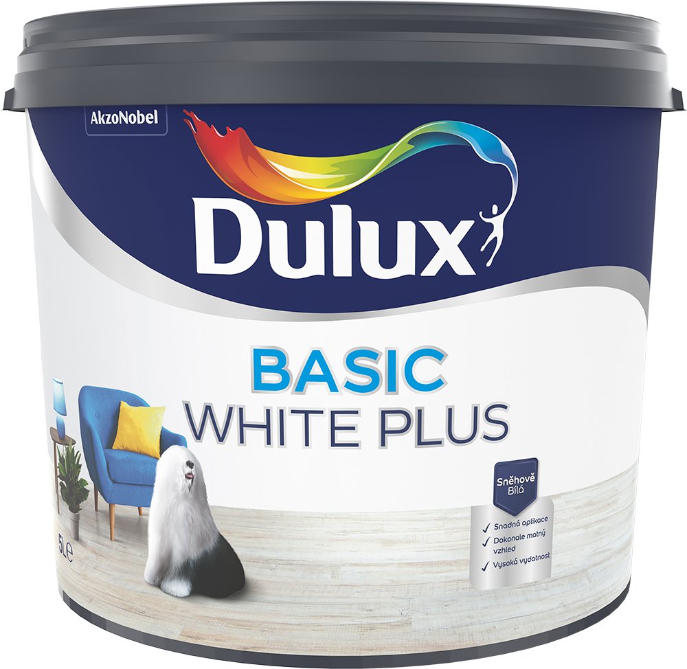 Dulux Basic white Plus 5 l