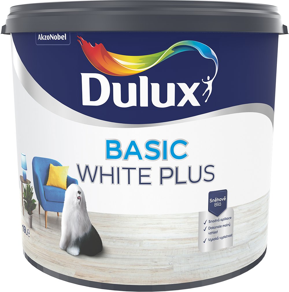 Dulux Basic white Plus 19 l