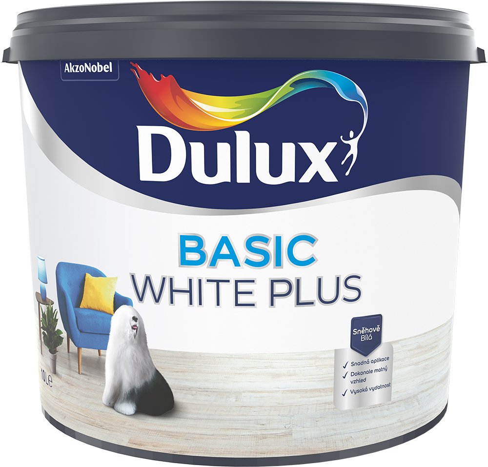 Dulux Basic white Plus 10 l