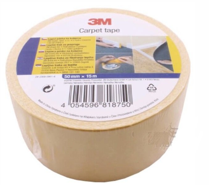 3M Kobercová oboustranná lepící páska 50 mm × 15 m