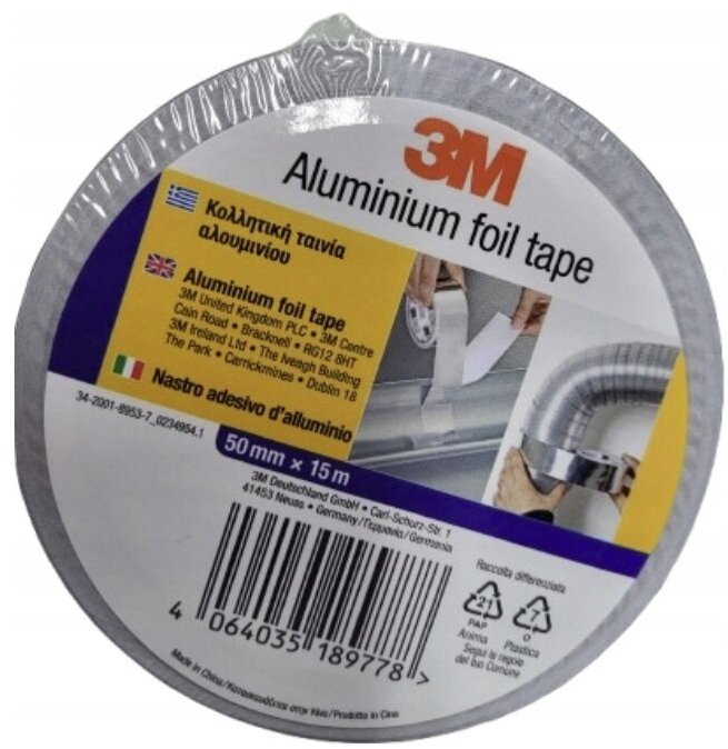 3M Hliníková páska 50 mm × 15 m