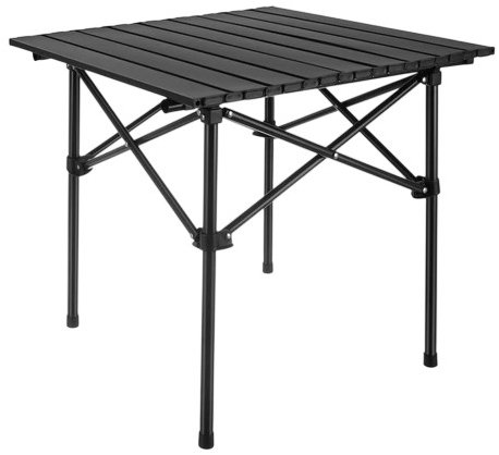 Gardlov 27294 Skládací kempingový stůl 54 × 50 × 49 cm, černý