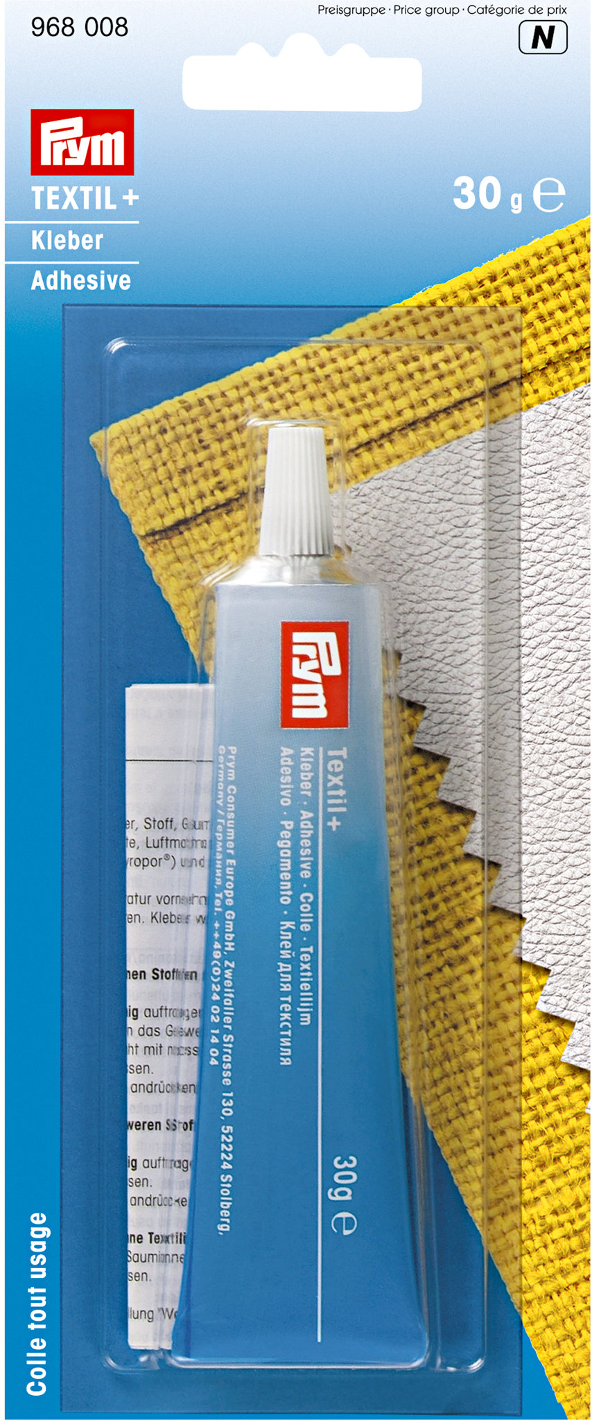 Prym Lepidlo na textil a kůži 30 g