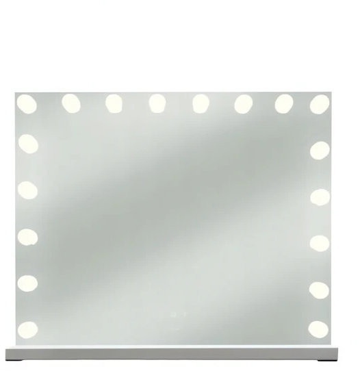 Soulima 25808 Zrcadlo s osvětlením 18 LED, 80 × 62 cm