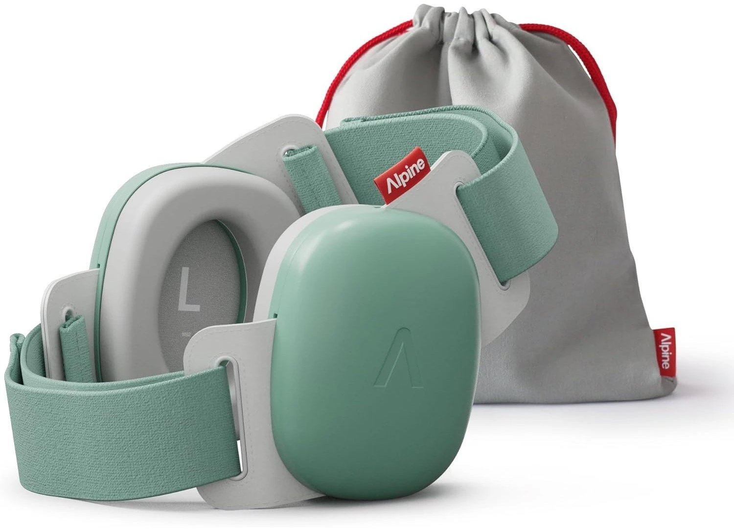 Alpine Muffy Baby 2.0 Dětská izolační sluchátka - zelené
