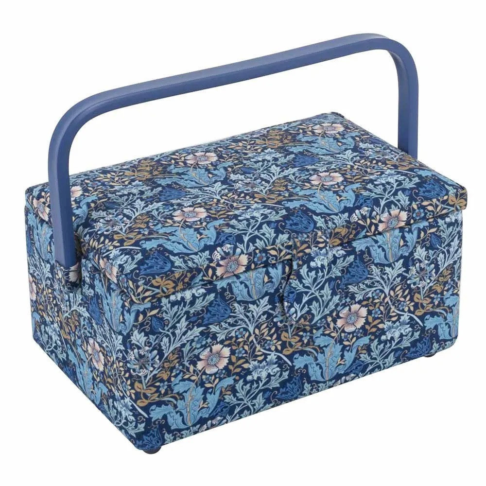 Hobby Gift Čalouněná kazeta na šití Woodblock Floral