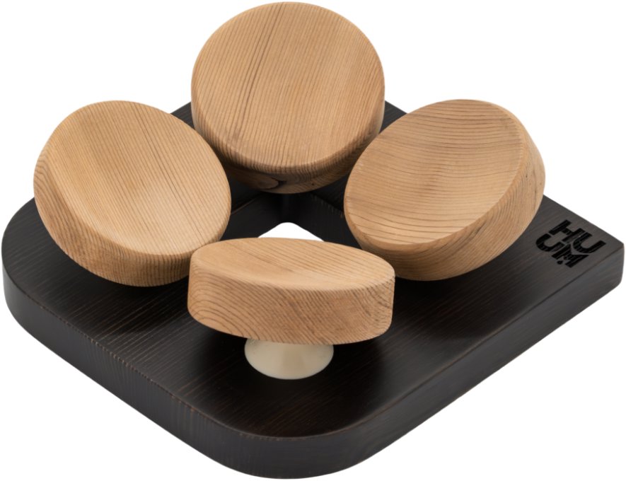 HUUM Ergonomický podhlavník do sauny TASA, cedr