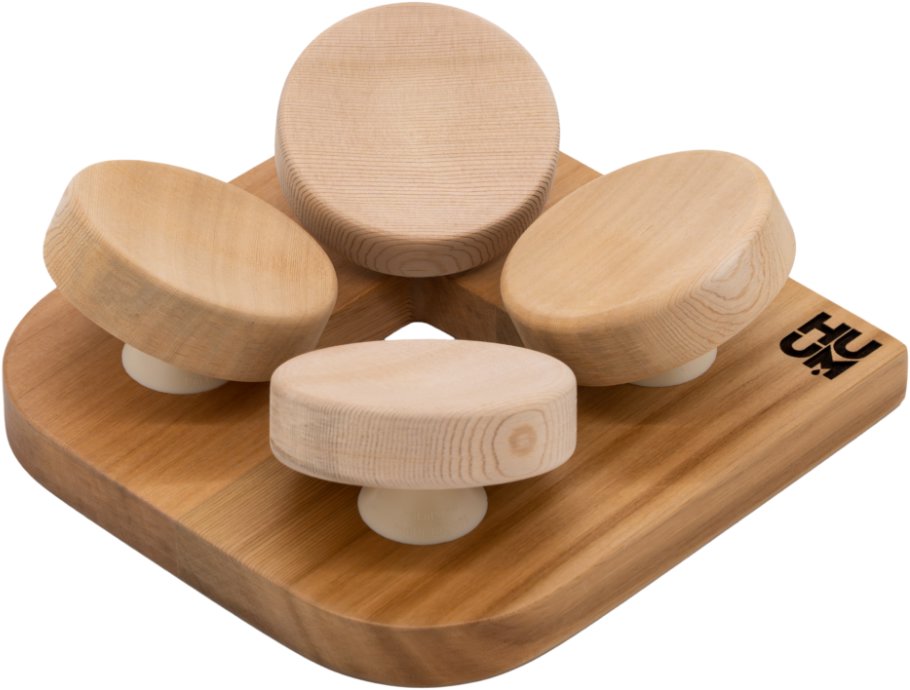 HUUM Ergonomický podhlavník do sauny TASA, červený cedr