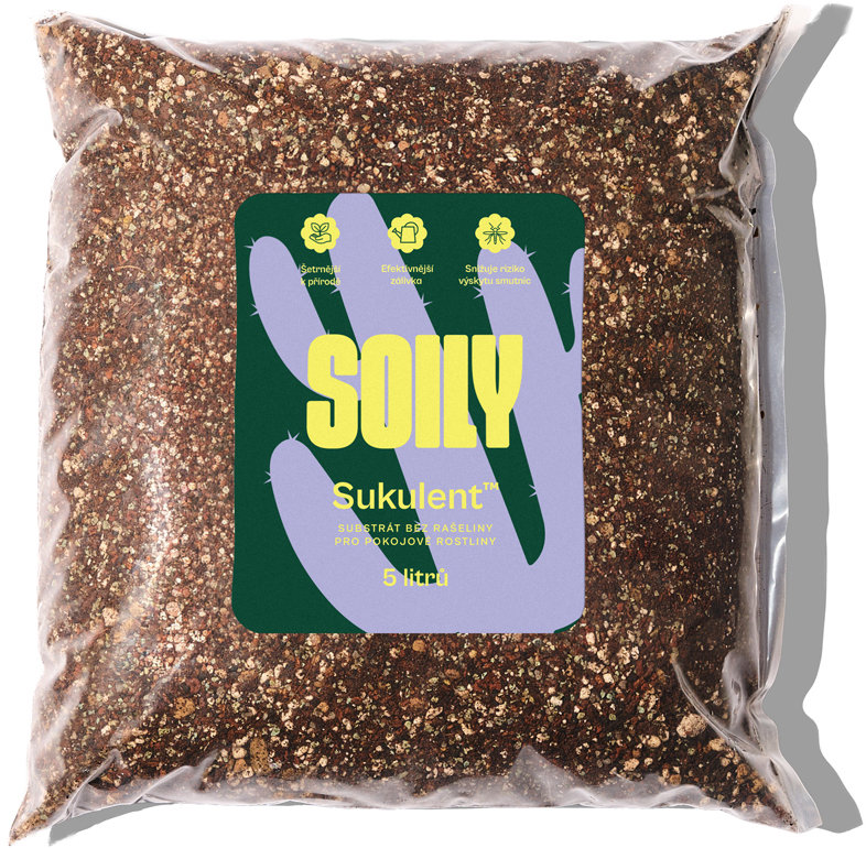 Potzillas SOILY SUKULENT™ - Substrát bez rašeliny 5 l