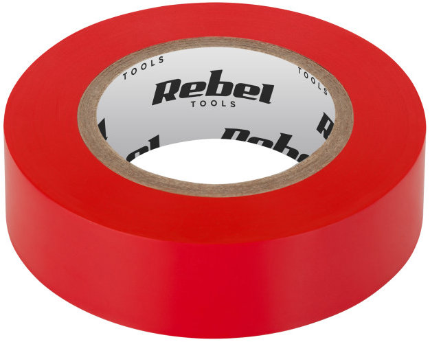 Rebel NAR0432 Izolační PVC lepicí páska 19 mm × 18 m, červená