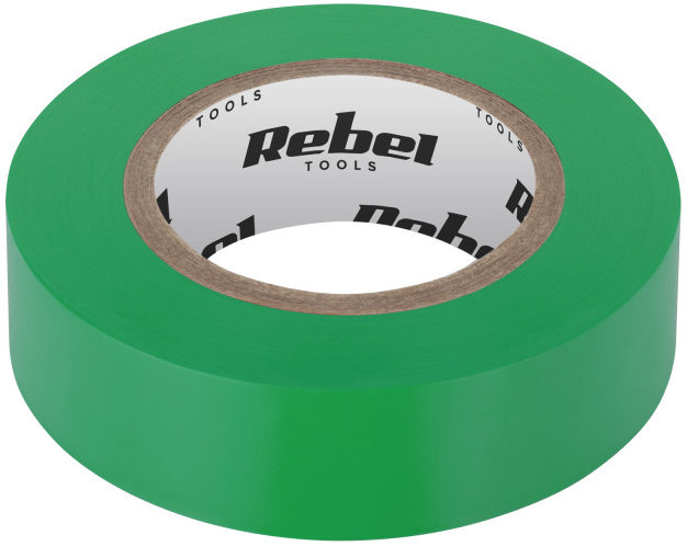 Rebel NAR0434 Izolační PVC lepicí páska 19 mm × 18 m, zelená