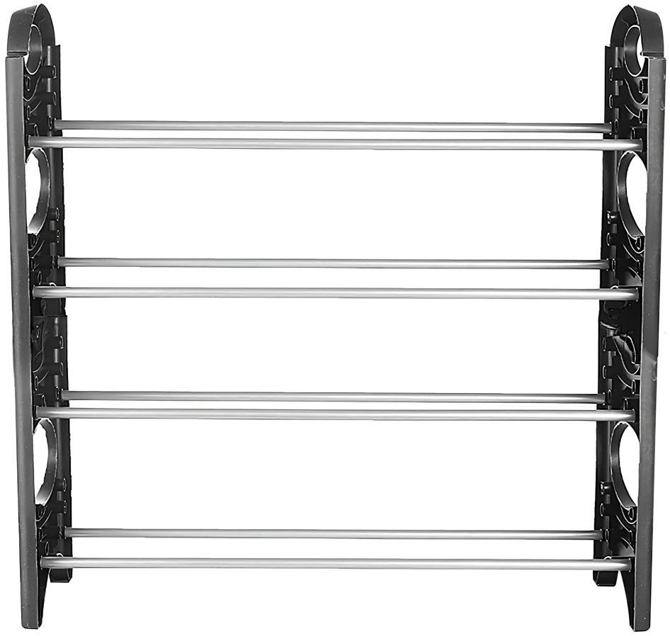 Retoo Stojan na boty, regál, botník, 4 patra, organizér, 63 cm