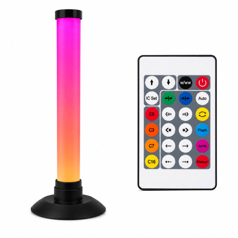 Verk 12478 Stolní lampa RGB LED Light Bar 32,5 cm, dálkový ovladač, USB-C