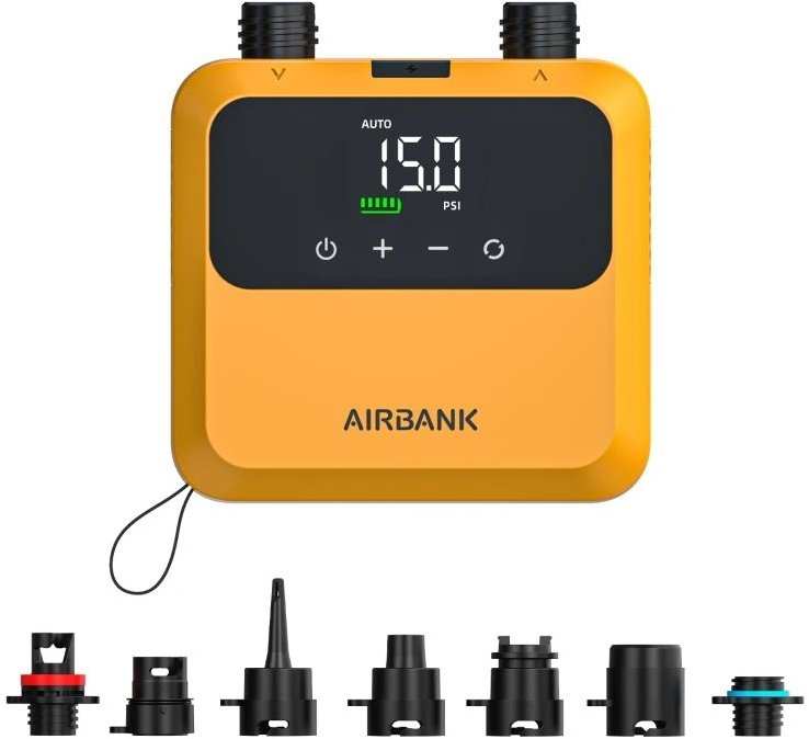 AIRBANK pumpa SUP elektrická PUFFER PRO D23PRO (20PSI, 4500mAh)