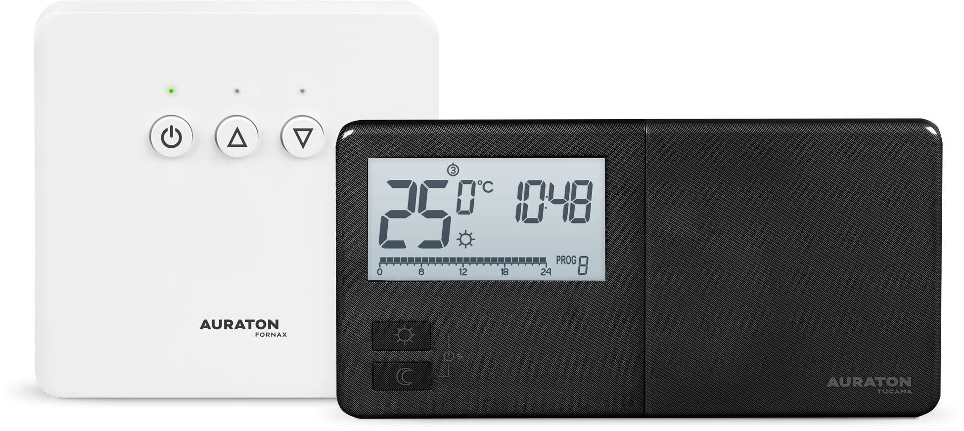 Auraton Tucana SET Carbon Edition týdenní bezdrátový termostat