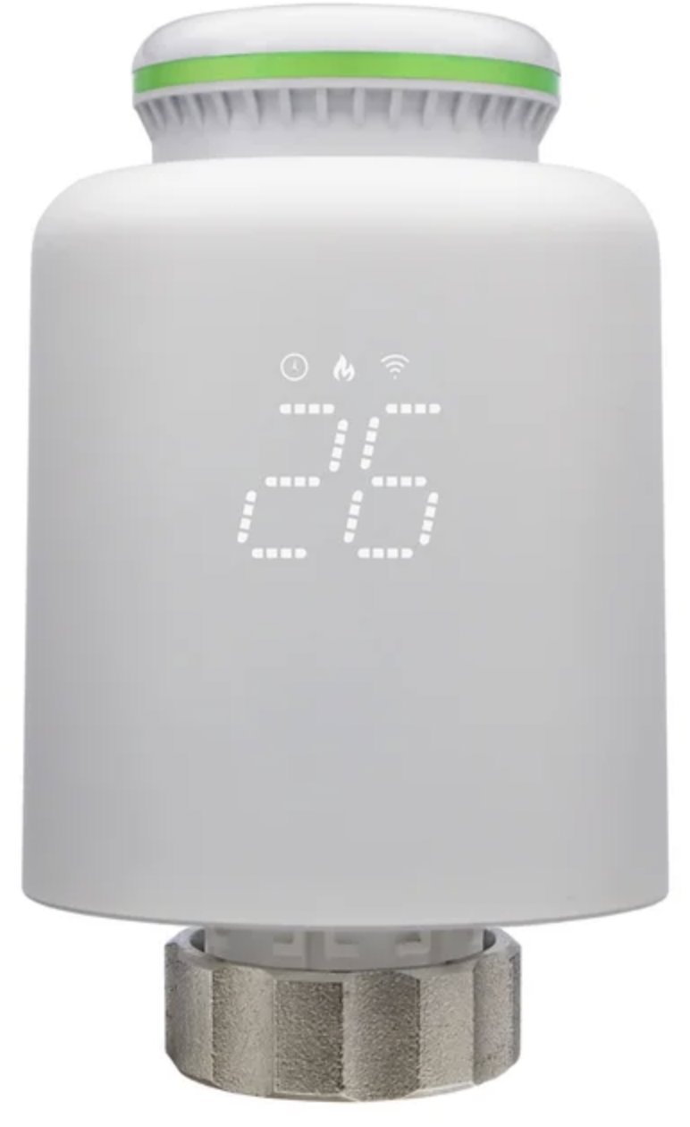 BOT Chytrá ZigBee/WiFi termostatická hlavice Tuya TH10 bílá