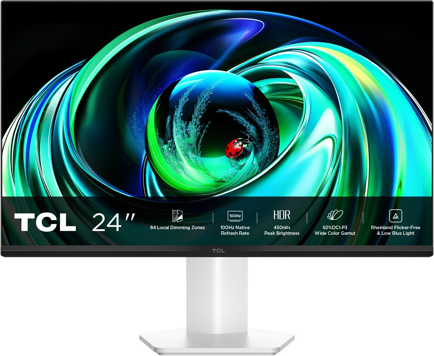 Monitor TCL 24G54 s úhlopříčkou 24 palců a Full HD rozlišením.