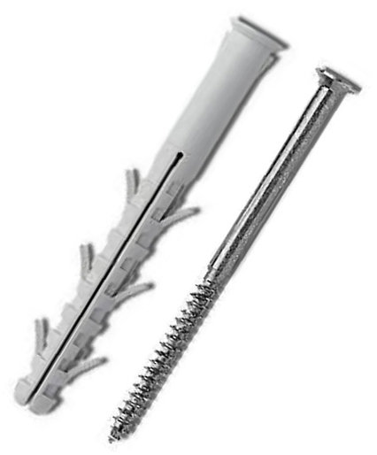 WT WINTECH Rámová hmoždinka RMP 8 × 80 s vrutem PZ, 50 ks