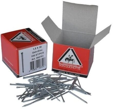WT WINTECH DQ Kalený hřebík do betonu RH 1,5 × 35 mm / balení 100 ks
