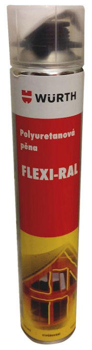 WÜRTH 1K PU pistolová montážní pěna Flexi-Ral 750 ml