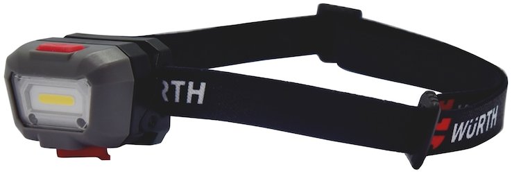 WÜRTH Čelová LED svítilna AKU USB C-2W-160LM