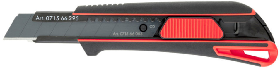 WÜRTH Odlamovací nůž s černou čepelí 18 mm