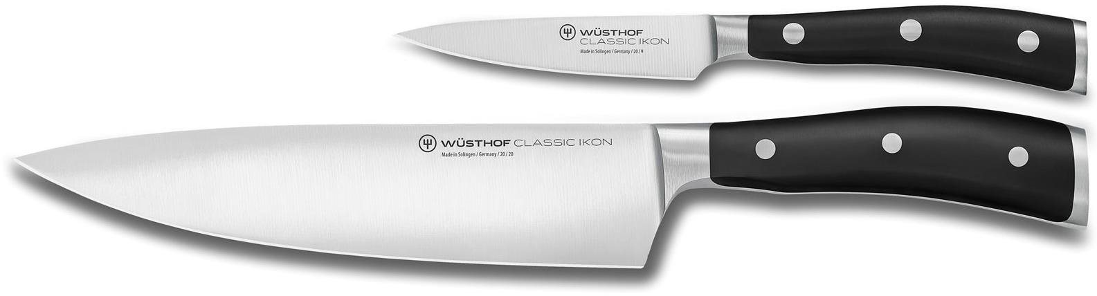 Sada nožů CLASSIC IKON, sada 2 ks, s kuchařským nožem, WÜSTHOF