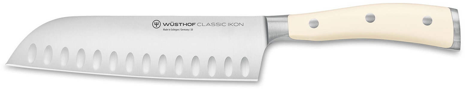 Wüsthof CLASSIC IKON CREME santoku nůž 17 cm, s výbrusem