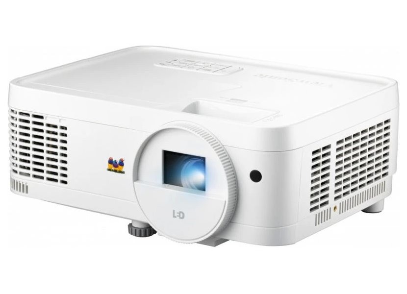 Projektor ViewSonic LS510W na bílém pozadí