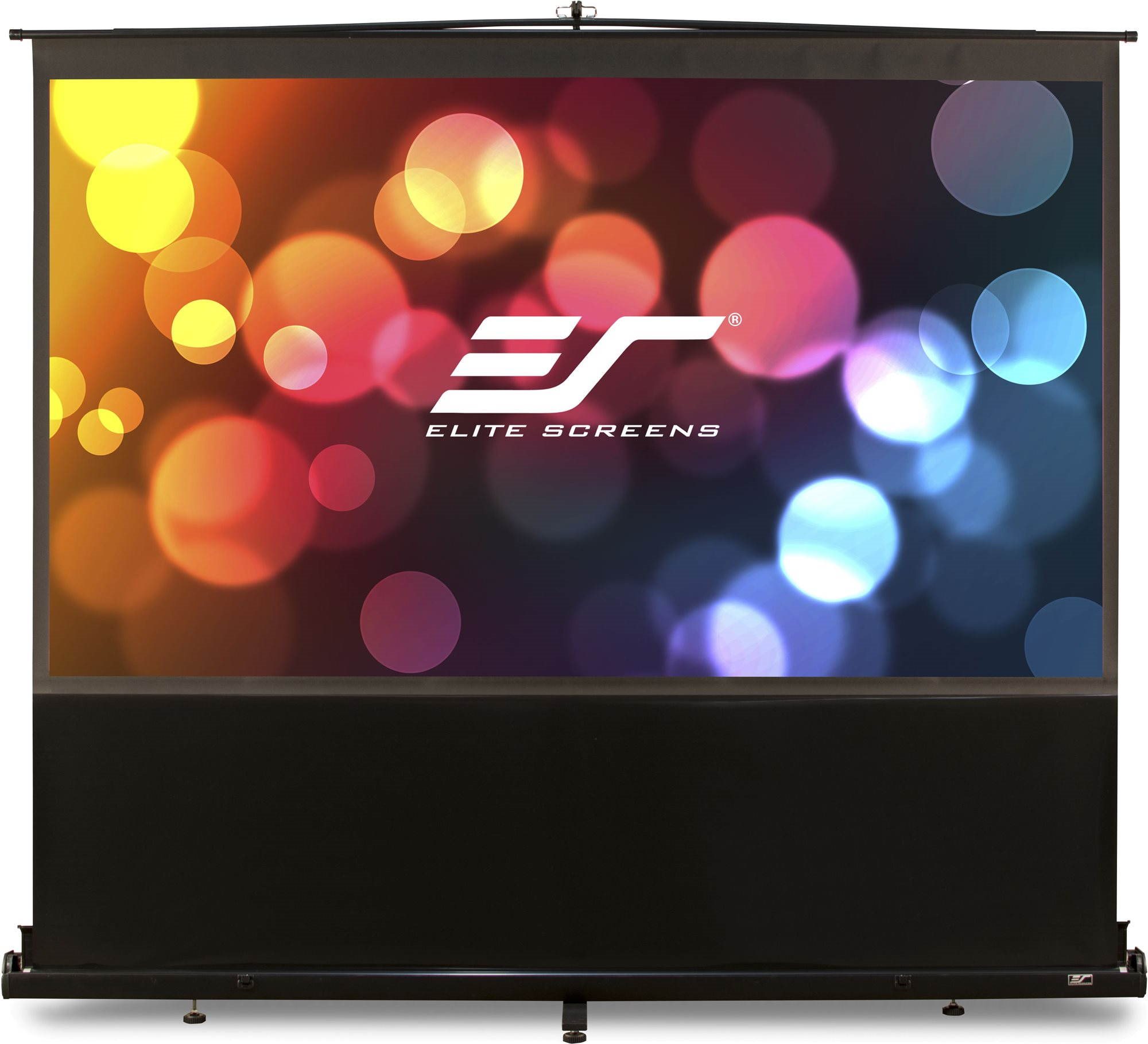 ELITE SCREENS, roleta teleskopická od podlahy vzhůru 120"(4:3)