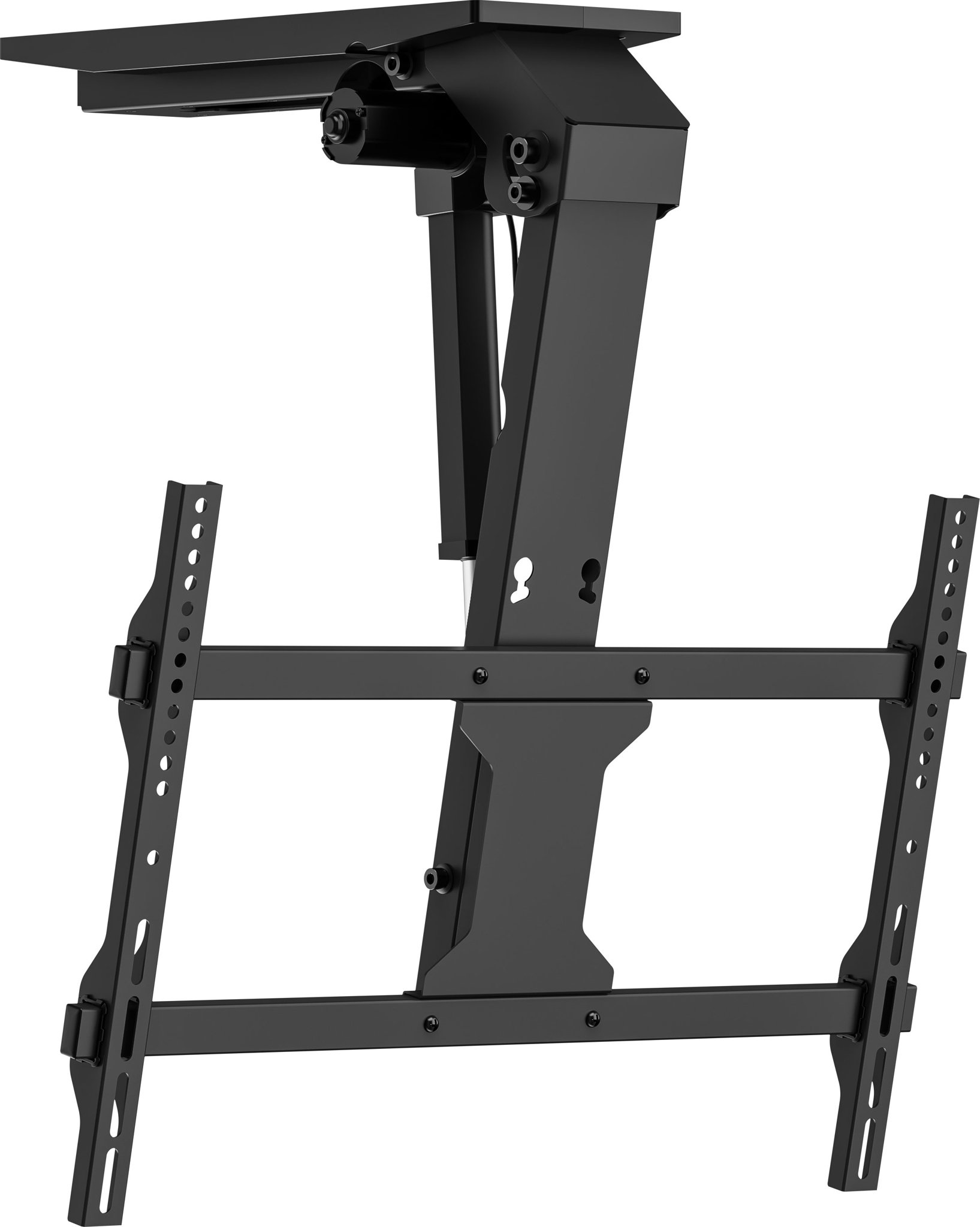 Motorický stropní držák TV STELL SHO 8102 pro televizory do 65 palců.