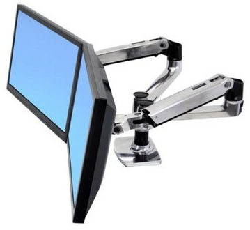 ERGOTRON LX Dual Side-by-Side Arm - profesionální monitorový arm