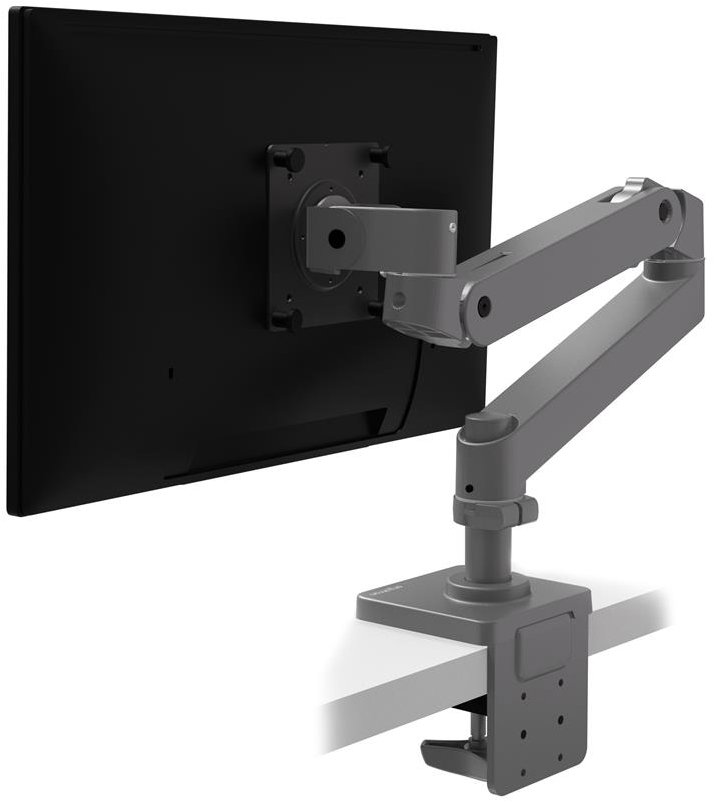 ERGOTRON LX Pro Desk Monitor Arm v šedé barvě