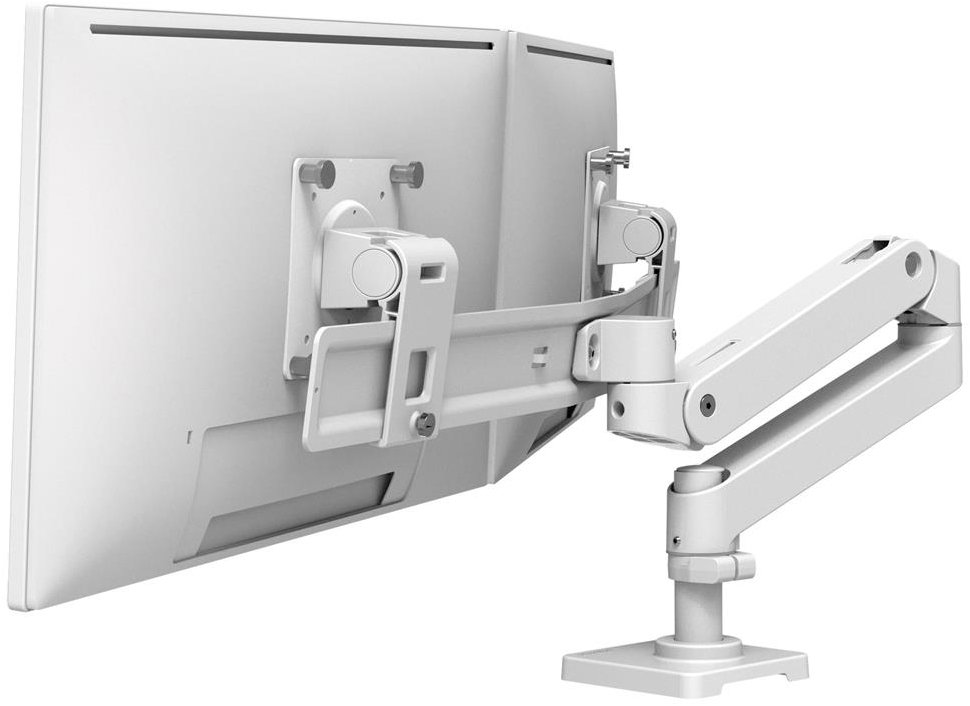 Stolní rameno ERGOTRON LX Pro Desk pro dva monitory v bílé barvě
