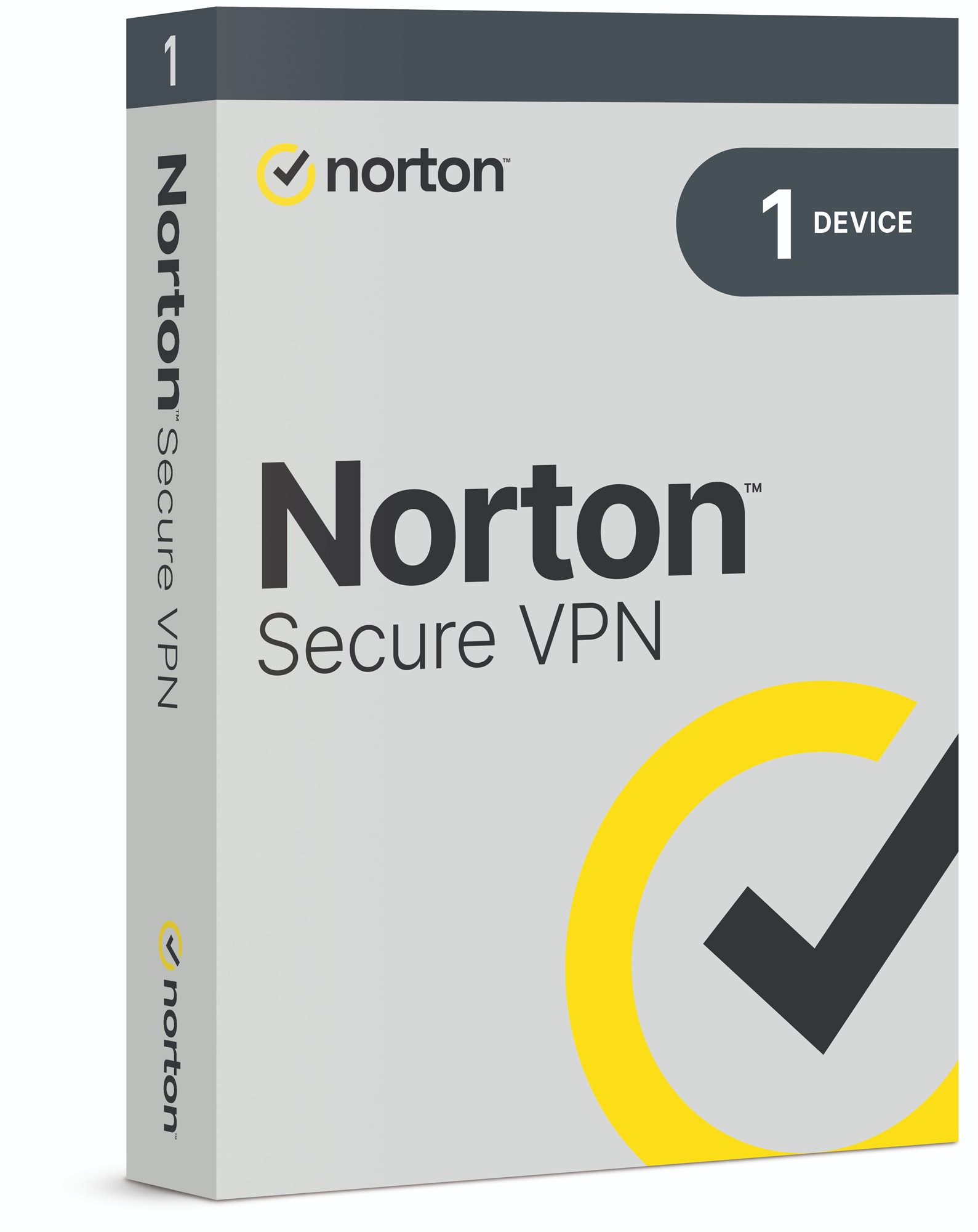 Norton Secure VPN, 1 uživatel, 1 zařízení, 12 měsíců (elektronická licence)