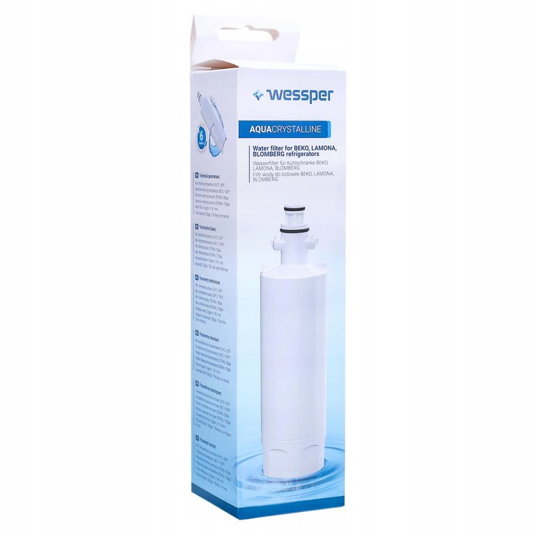 Wessper AquaCrystalline Filtr pro lednice Beko, Lamona a Blomberg