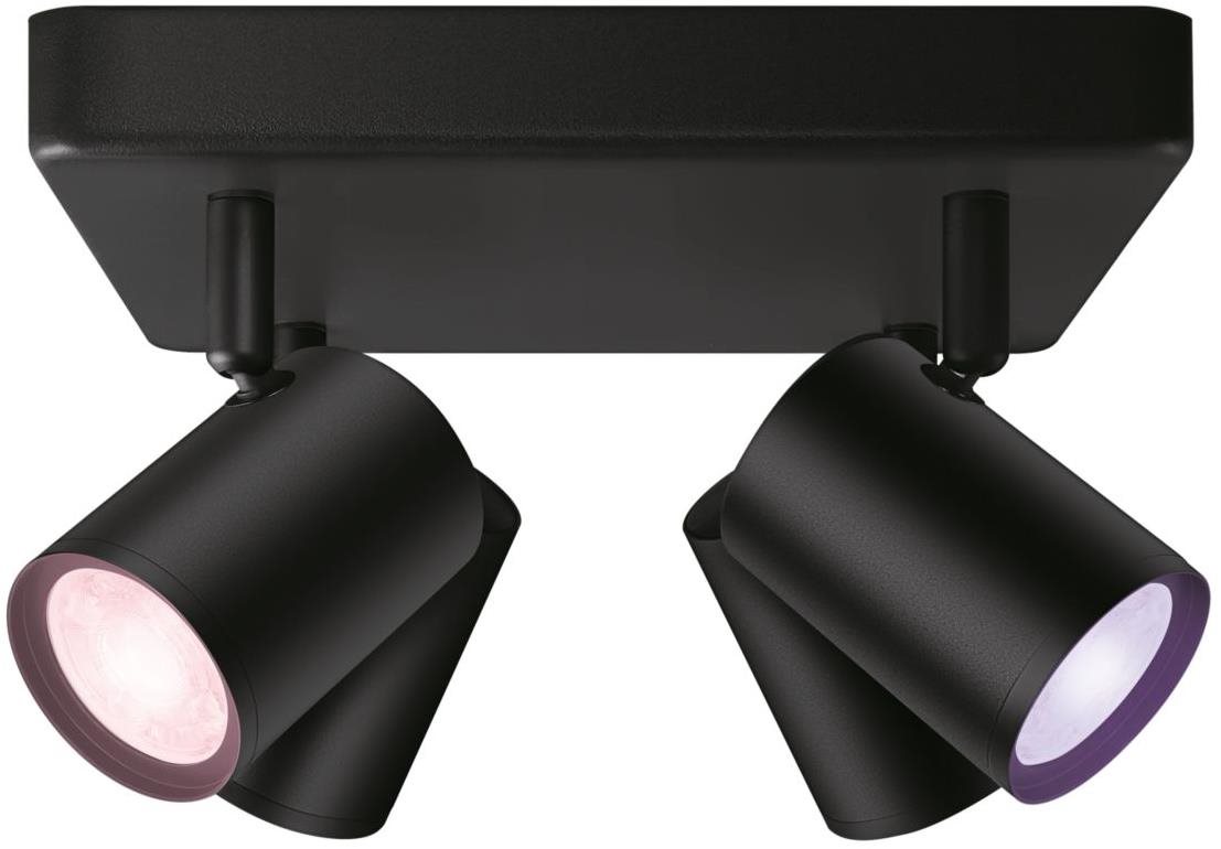 WiZ IMAGEO Colors 4x5W čtverec černá