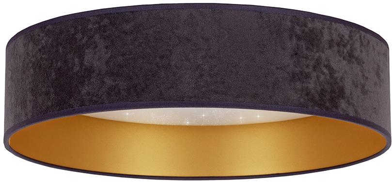 Brilagi Velvet star led/24W/230V pr. 40 cm, šedé/zlaté