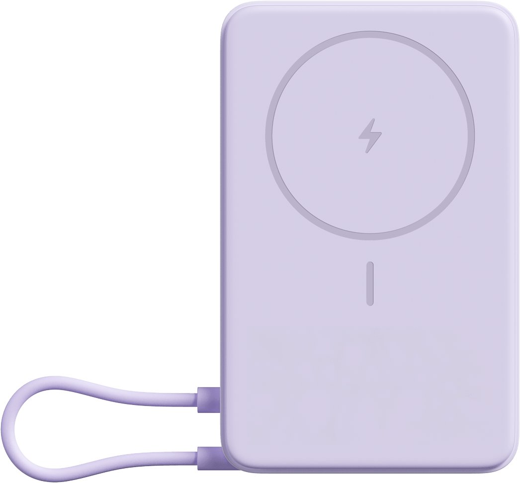 Xiaomi Magnetic Power Bank 10000 with Built-in Stand Purple