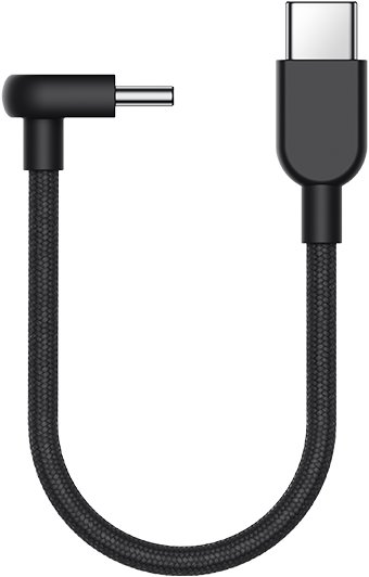 Xiaomi 3A Braided USB-C to USB-C Kabel (10cm)